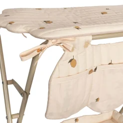 Konges Sløjd Dukker & Tilbehør|puslebord til dukke - lemon