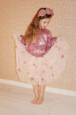 Konges Sløjd Accessories|ROSIE GLIMMERHÅRBØJLE - MELLOW ROSE mellowrose