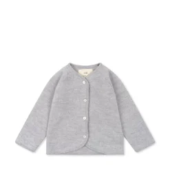 Konges Sløjd Overtøj|saga cardigan - GREY MELANGE greymelange