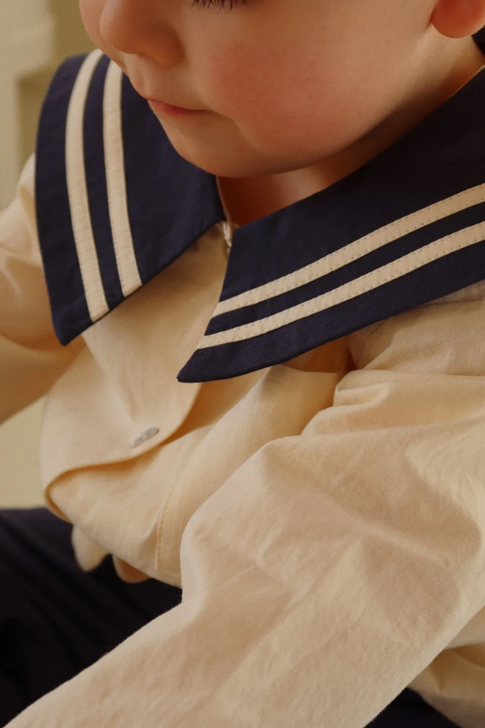 Konges Sløjd Overdele|Sailor bluse - navy blazer navyblazer