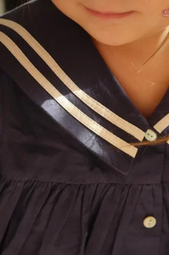 Konges Sløjd Kjoler|Sailor kjole - navy blazer navyblazer
