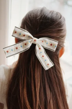 Konges Sløjd Accessories|sløjfe hårspænde - beige