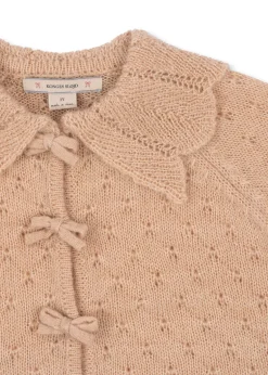 Konges Sløjd Overdele|Smilla cardigan - light rose lightrose