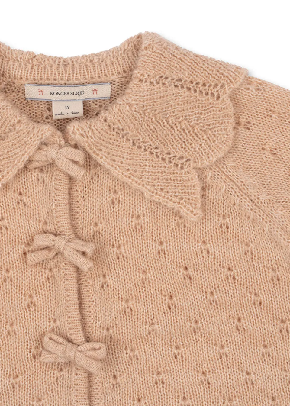 Konges Sløjd Overdele|Smilla cardigan - light rose lightrose