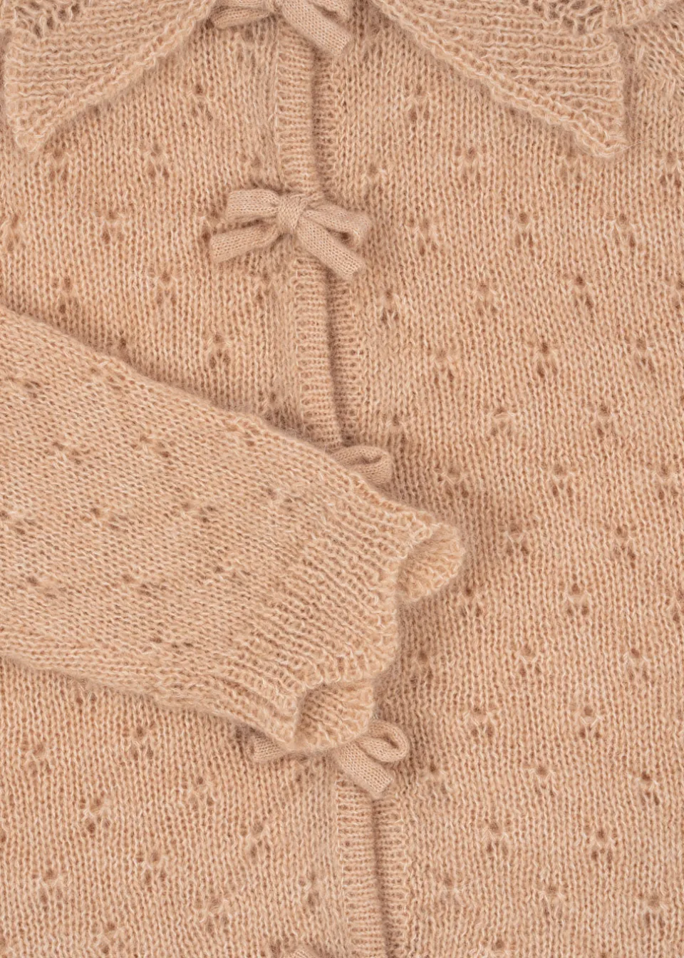 Konges Sløjd Overdele|Smilla cardigan - light rose lightrose