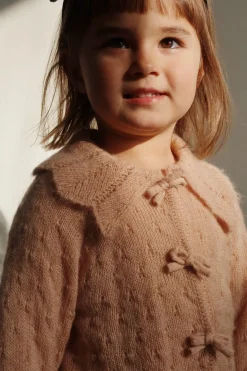 Konges Sløjd Overdele|Smilla cardigan - light rose lightrose