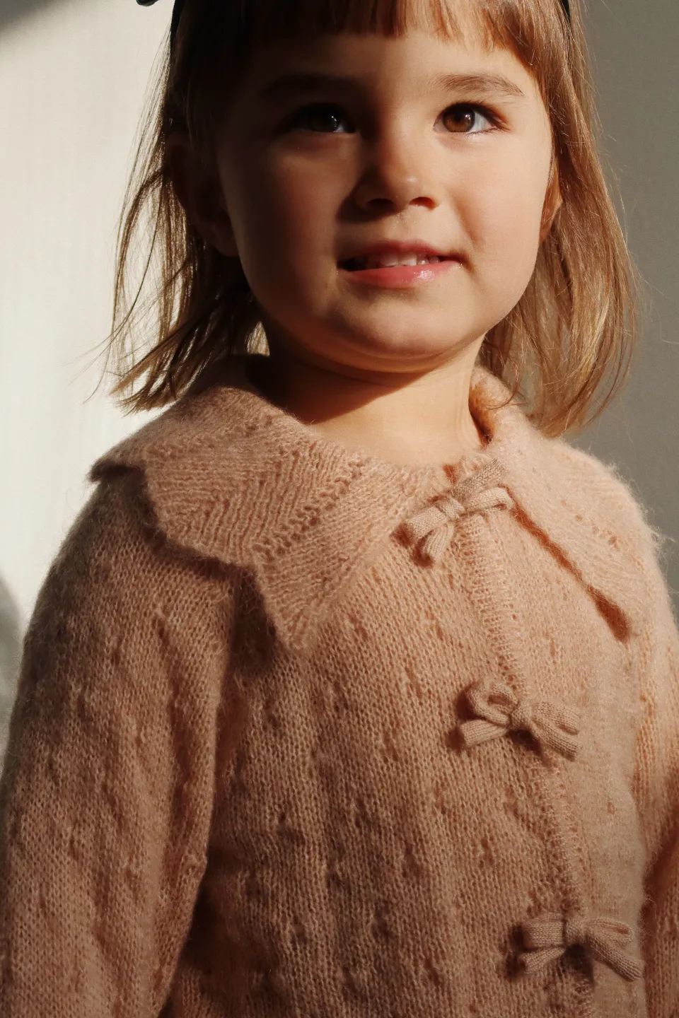 Konges Sløjd Overdele|Smilla cardigan - light rose lightrose