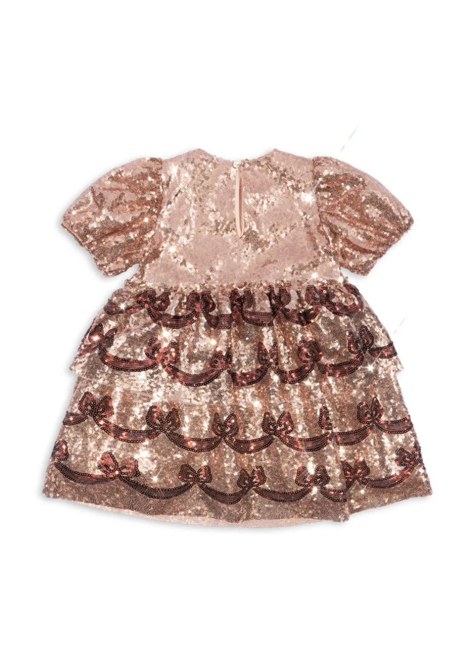 Konges Sløjd Kjoler|Starla bow wow kjole - gold blush goldblush