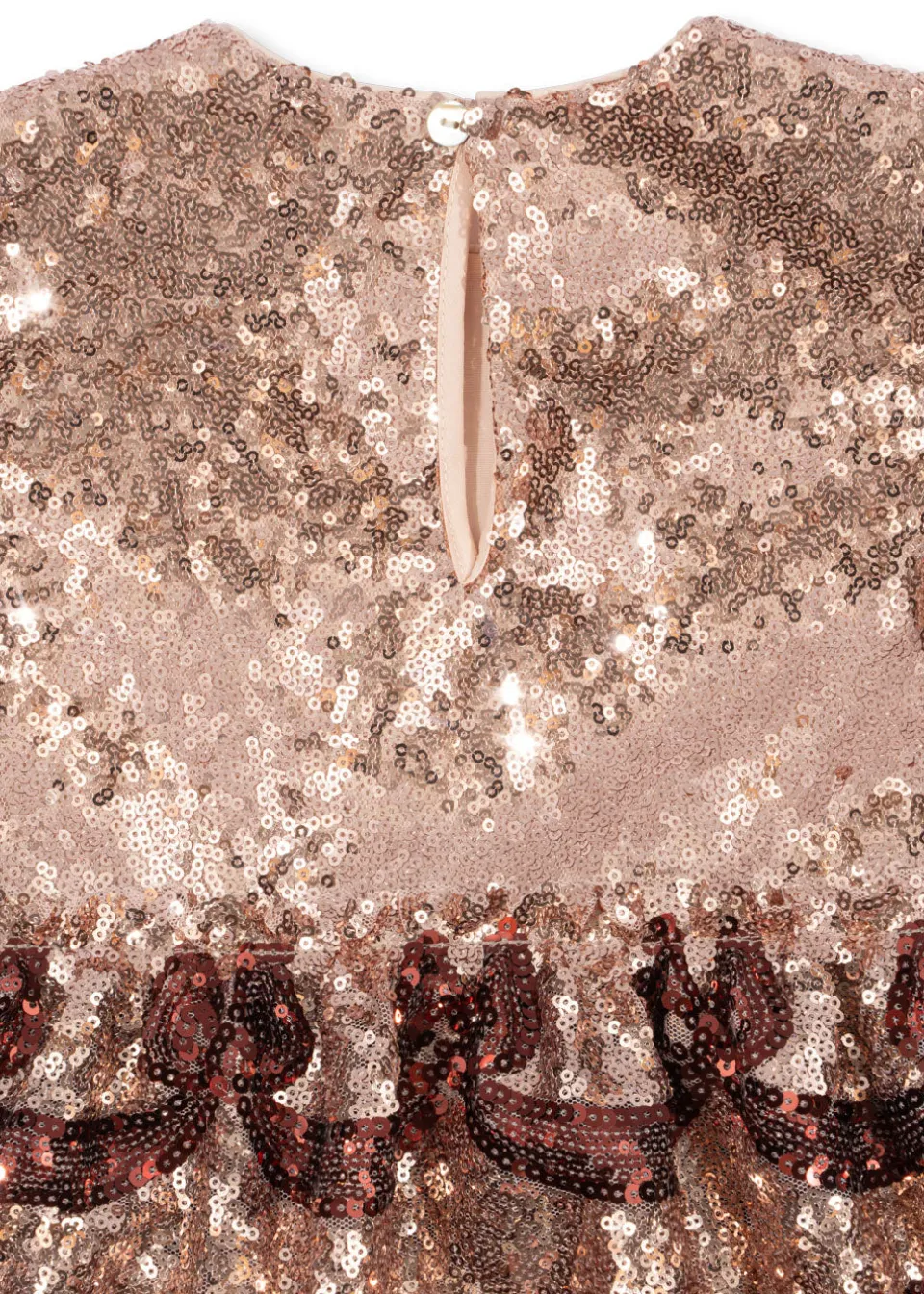 Konges Sløjd Kjoler|Starla bow wow kjole - gold blush goldblush