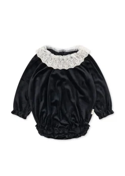 Konges Sløjd Overdele|Venola romper - black