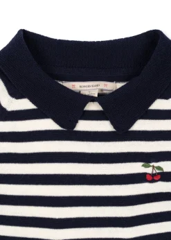 Konges Sløjd Kjoler|venton kjole - NAVY STRIPE navystripe