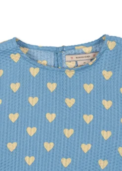 Konges Sløjd Overdele|vida bluse - AISURU BLUE aisurublue