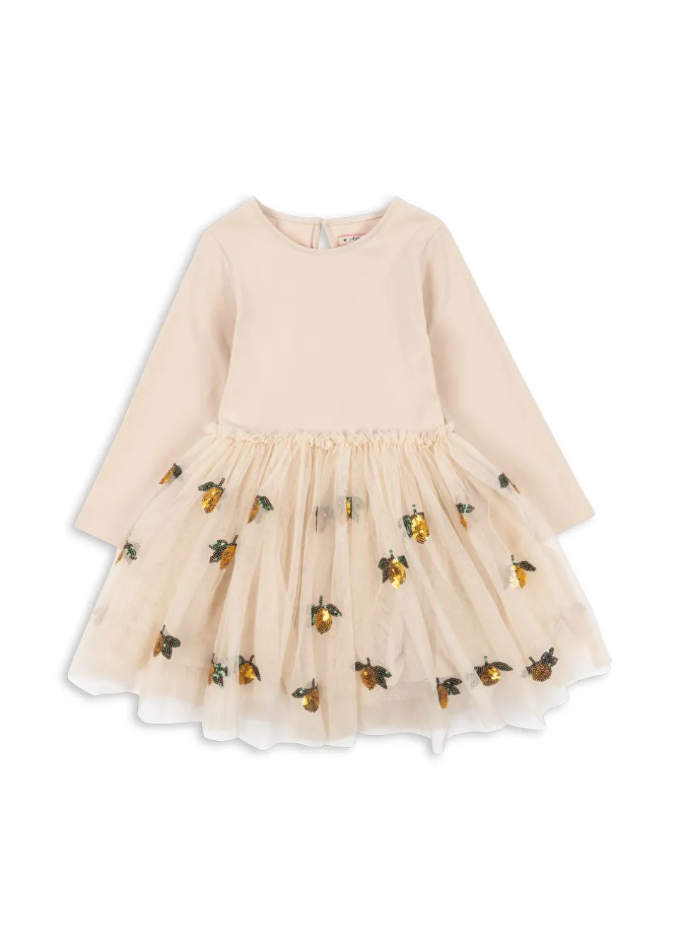 Konges Sløjd Kjoler|Yvonne ballerina kjole - lemon sequin lemonsequin