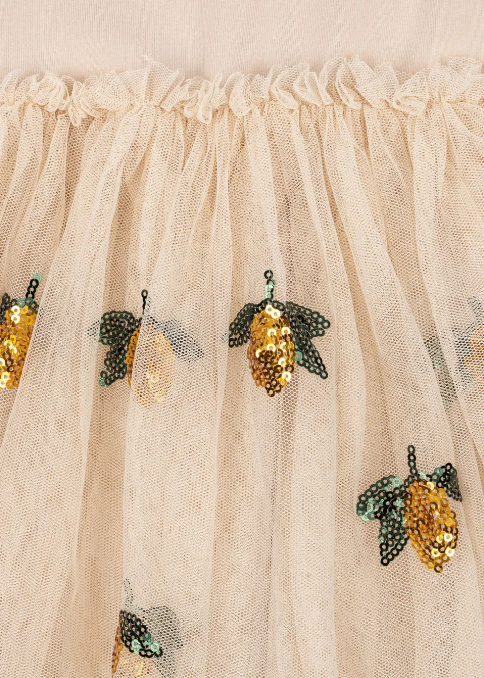 Konges Sløjd Kjoler|Yvonne ballerina kjole - lemon sequin lemonsequin