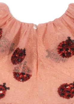 Konges Sløjd Kjoler|Yvonne ladybug kjole - ladybug sequin ladybugsequin