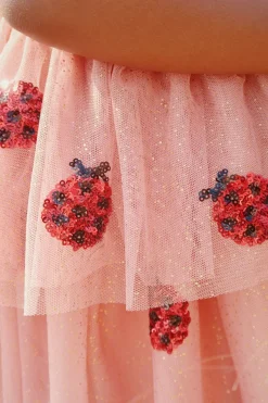 Konges Sløjd Kjoler|Yvonne ladybug kjole - ladybug sequin ladybugsequin