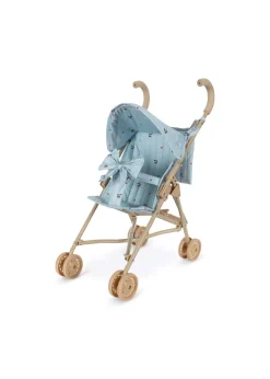 Konges Sløjd Dukker & Tilbehør|ZOE BOW DOLL STROLLER - CHERRY BLUE COEUR cherrybluecoeur